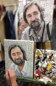 Ejemplo obra realizada por un alumno en academia de arte davinci 1