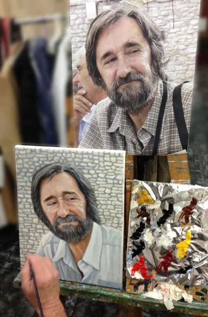Ejemplo obra realizada por un alumno en academia de arte davinci 1