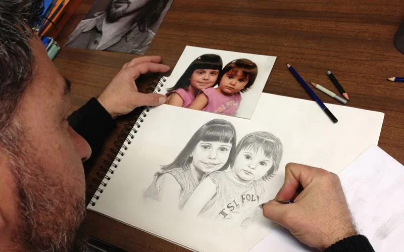 Ejemplo obra realizada por un alumno en academia de arte davinci 3